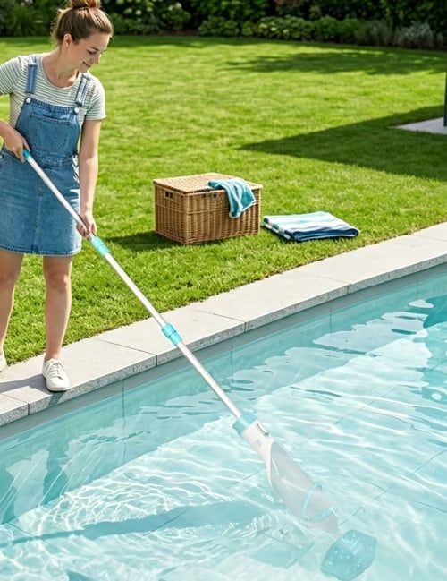 AquaVac™ | Kabelloser Pool- & Spa-Sauger
