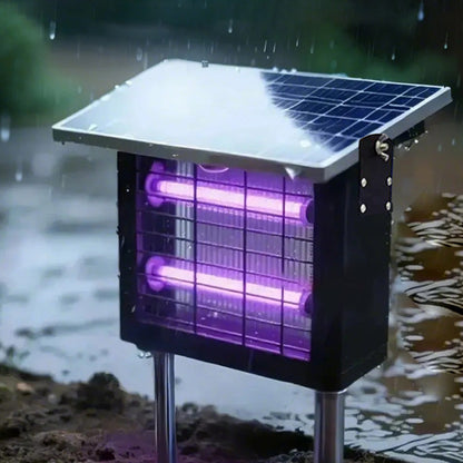 LunaZap™ | Solar Insektenvernichter – 3500V, UV & wetterfest