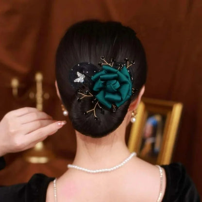 Bloomelle – Elegantes Haarband mit Blumenmuster-Accessoires
