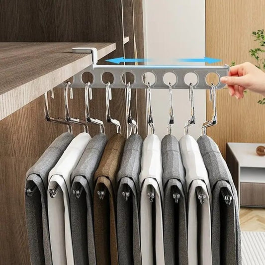 1+1 Gratis | LineaRack™ – Ausziehbare Kleiderstange für Den Kleiderschrank [Letzter Tag Rabatt]