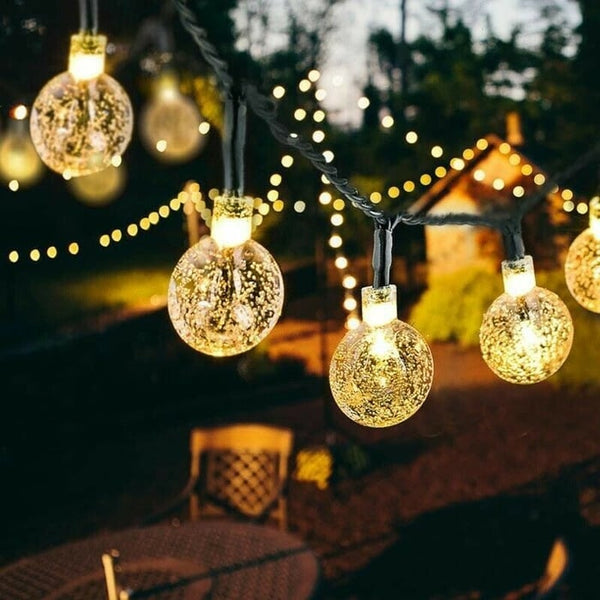 1+1 GRATIS | GlowHaven™ | Solar Lichterkette für Garten, Terrasse & Balkon