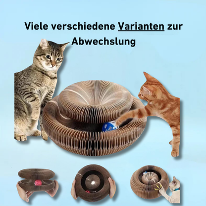 PouncePlay™ | Kratzspielzeug mit Glöckchenball