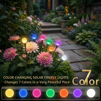 LumiFire™ – Solarbetriebene Glühwürmchen-Gartenlichter für stimmungsvolle Abende [50% Rabatt]