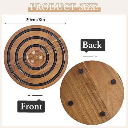 MagniWood™ | Magnetische Untersetzer aus Holz [Letzter Tag Rabatt]