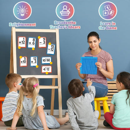 MathGenius Pro - Mathe-Flash-Karten und Pop Fidget Chart | 50% RABATT
