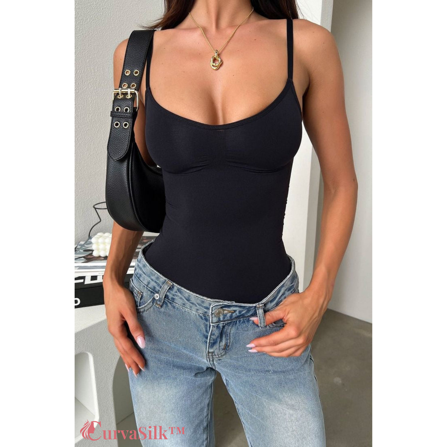 1+1 Gratis | CurvaSilk™ Figurformender Bodysuit [Letzter Tag Rabatt]
