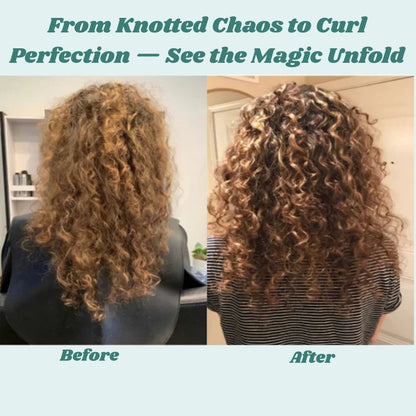 CurlWand – Lockenbürste zum Stylen für welliges & lockiges Haar