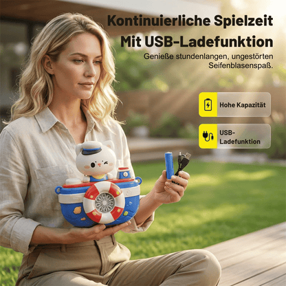 BubbleJoy — Magische Seifenblasenmaschine | 50% RABATT