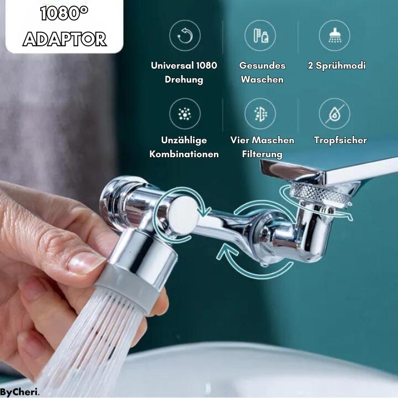 1+1 Gratis | AquaSwirl1080™ -  Roboterarm-Hahn