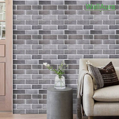 2+2 Gratis | WallAura™ 4er Set 3D Hochwertige Wandfliesen Selbstklebend 30x30 cm