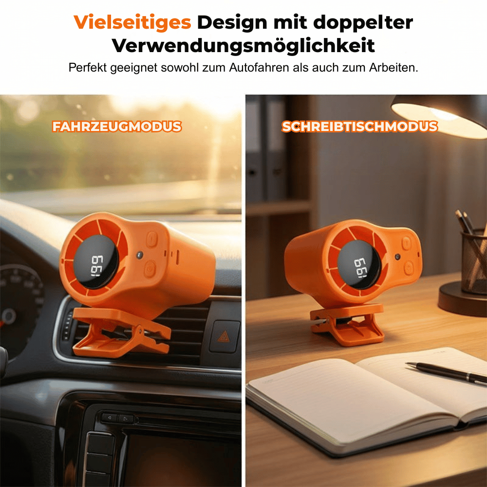 ZephyrChill — Tragbarer Lüftungsventilator | 50% RABATT