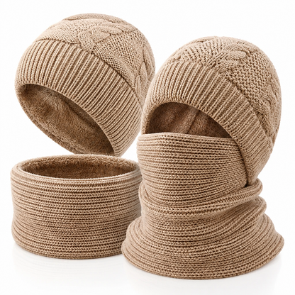 PeakArmor™ | Gefüttertes Winter-Set mit Mütze & Schal