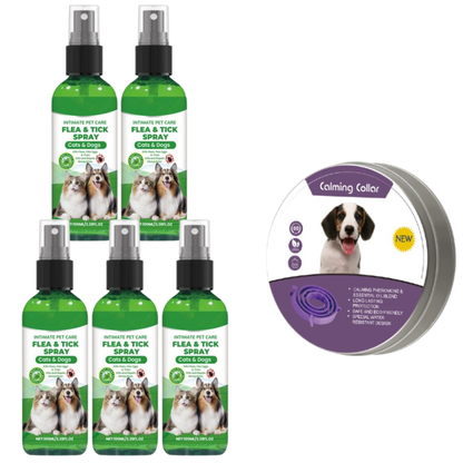 1+1 GRATIS | FurShield™ | Natürliches Schutzspray gegen Flöhe, Zecken & Mücken