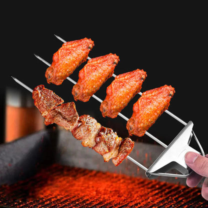 BlazeTrio Spieße — BBQ-Spieß-Set aus Edelstahl