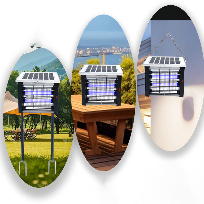LunaZap™ | Solar Insektenvernichter – 3500V, UV & wetterfest