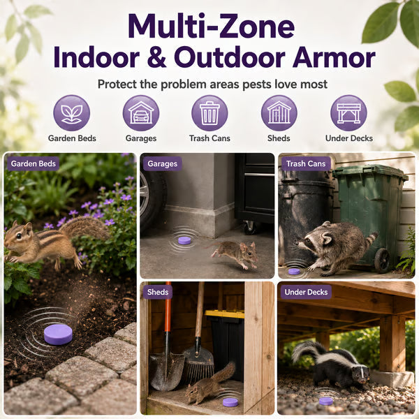 All-Natural Peppermint & Cinnamon Pest & Rodent Repellent Pucks