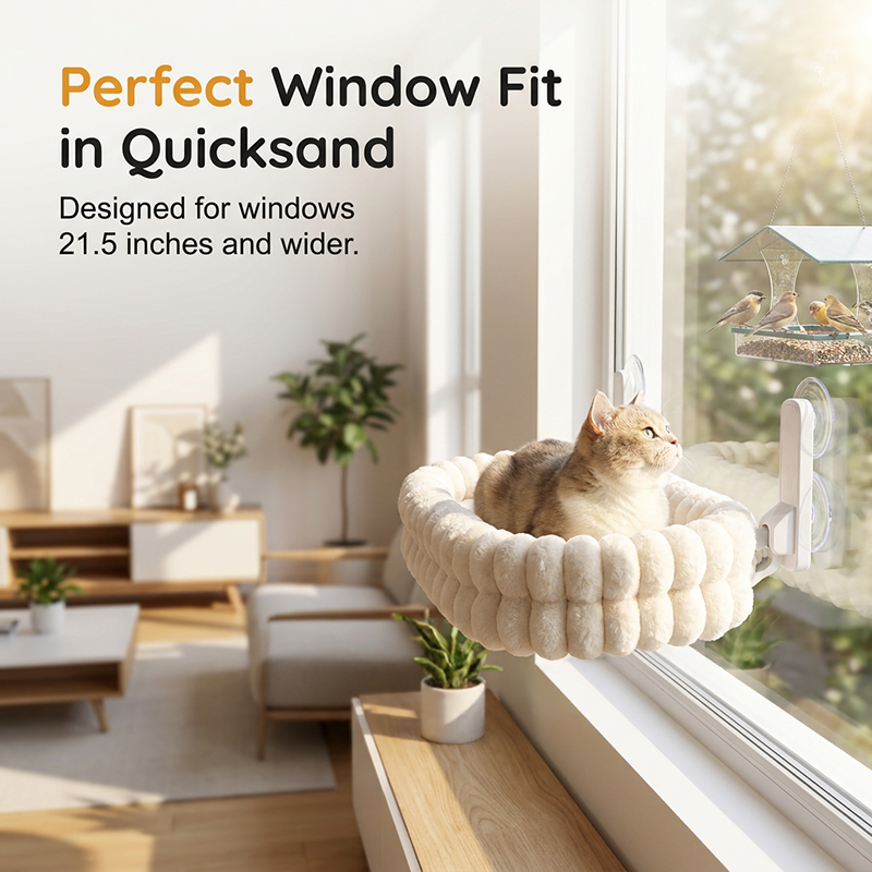 LumaNest™ | Klappbare Fensterliege für Katzen