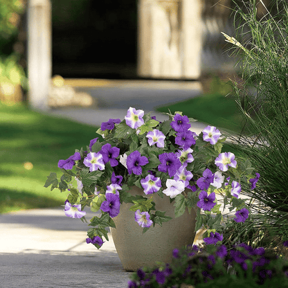 EverBloom – Künstlicher Petunien-Hängekorb