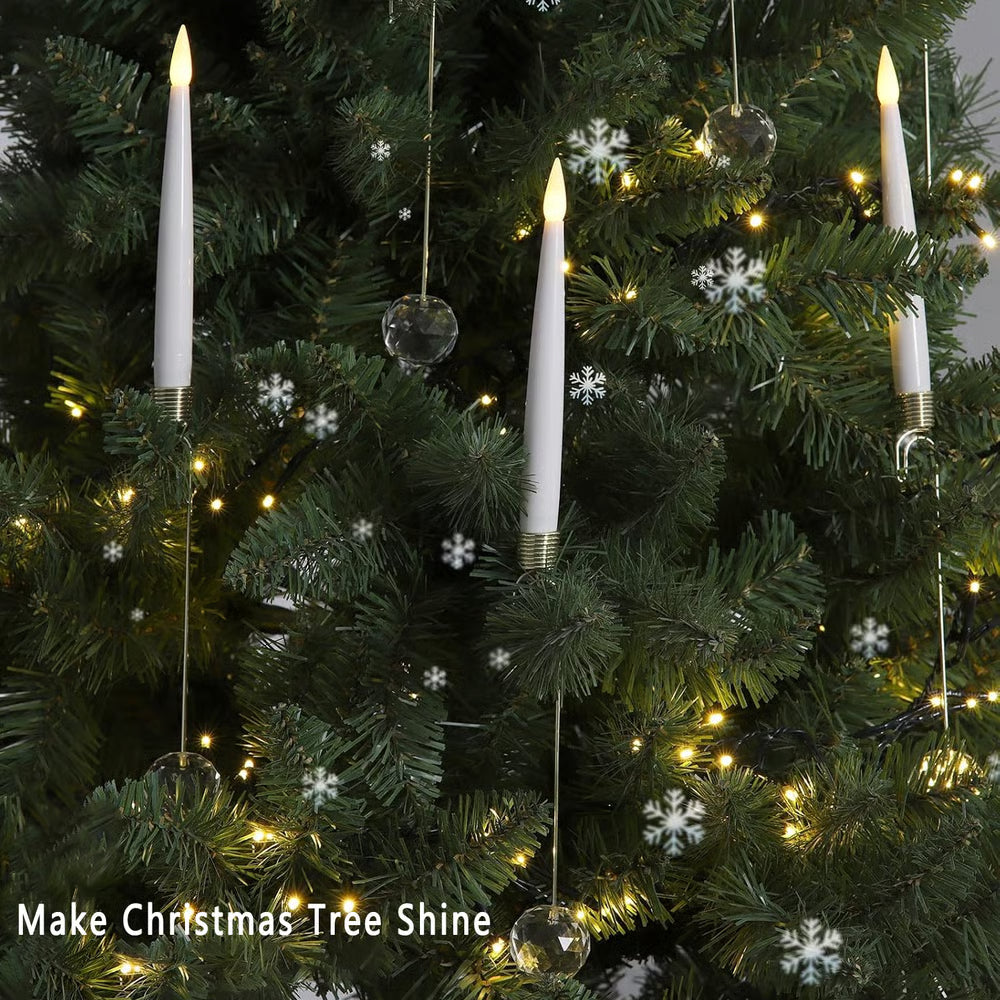 Kindlera – LED-Set mit Kerzenlichtern für den Weihnachtsbaum
