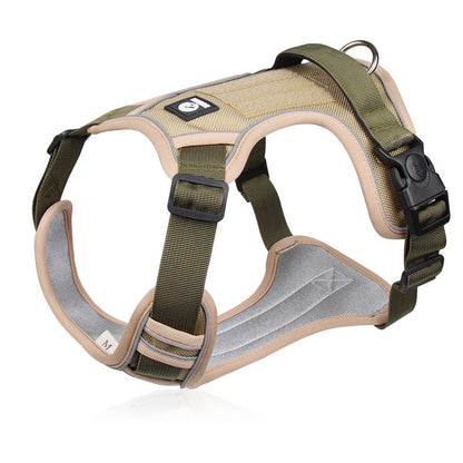 SafeGlow Harness™ | No-Pull Hundegeschirr mit LED-Halsband