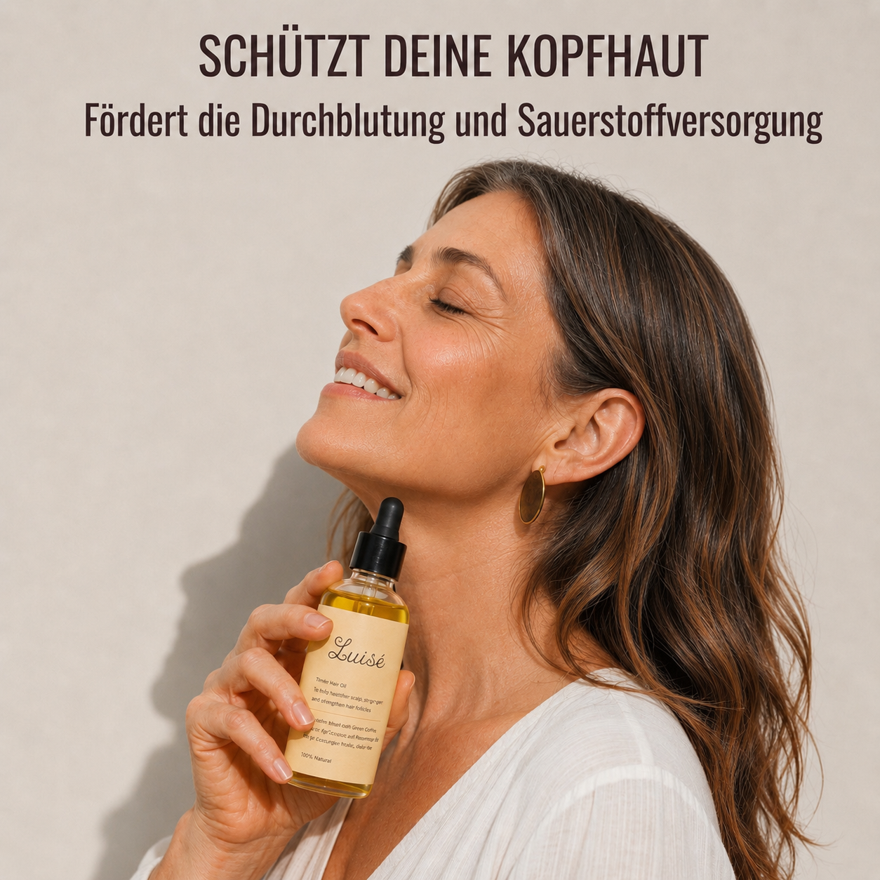 Aveeno Luisé Haaröl unterstützt ein dichteres, gesünderes Haarwachstum