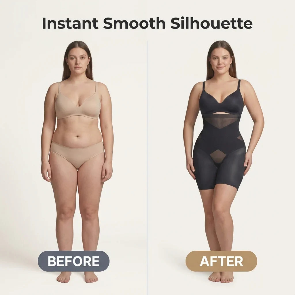 Shapewear-Shorts – Definierte Silhouette ohne Hochrollen oder Einschnüren