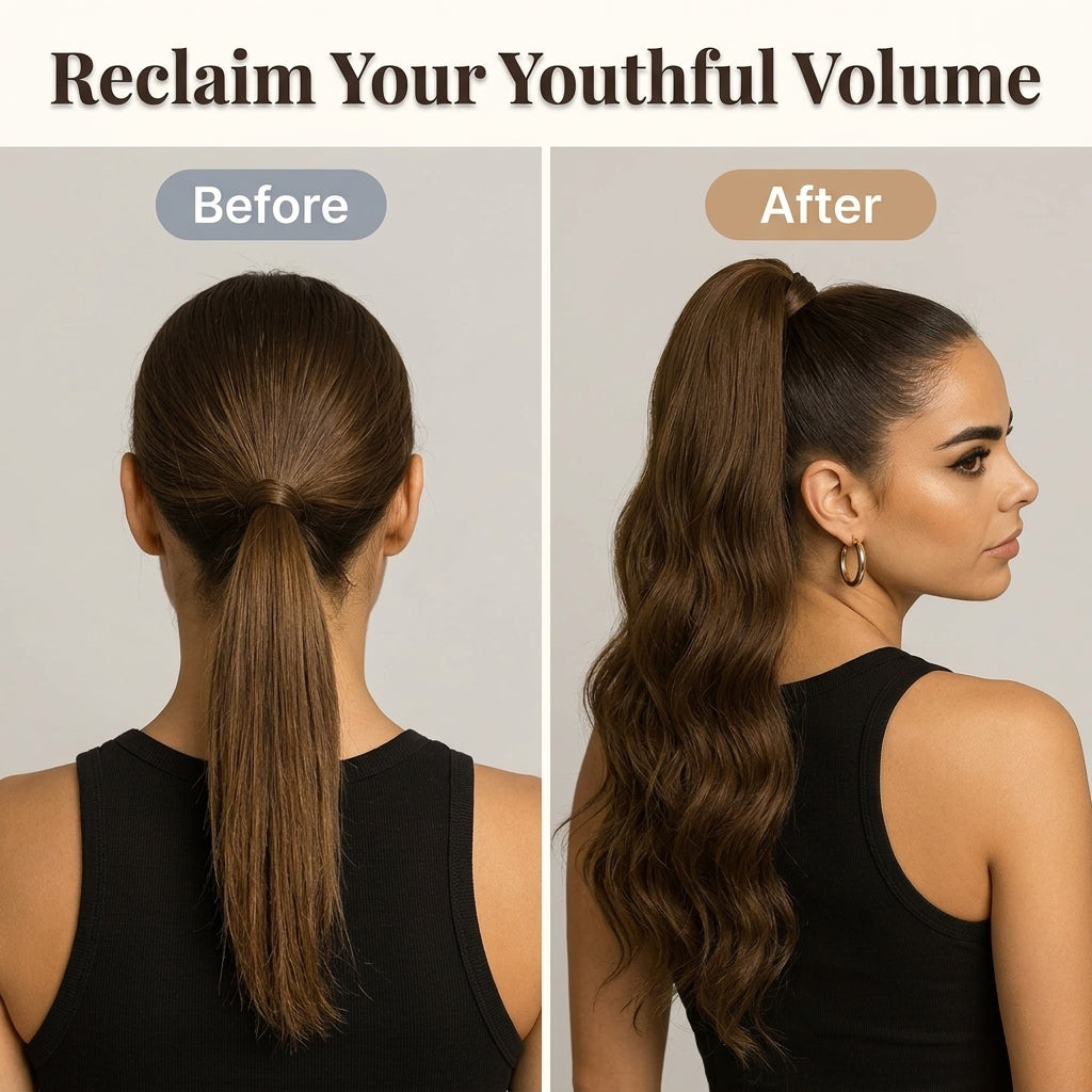 Valcero Pferdeschwanz-Extension – Natürlicher Look & Gefühl