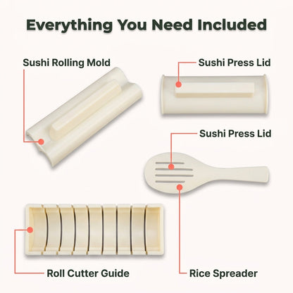 🍣 Sushi-Rollset – Perfektes hausgemachtes Sushi ganz ohne Vorkenntnisse