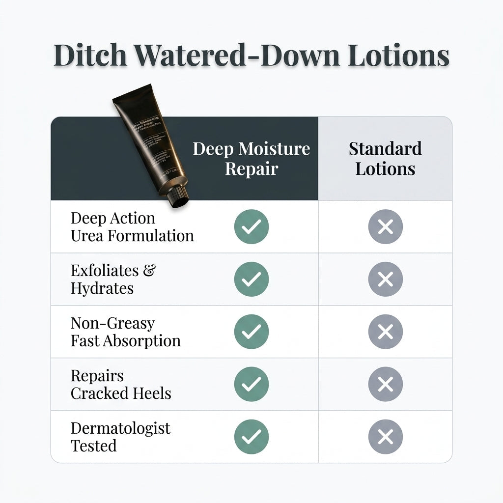 Ultra-feuchtigkeitsspendende Reparaturcreme – Tiefe Hydratation für raue Hände, Füße & Beine