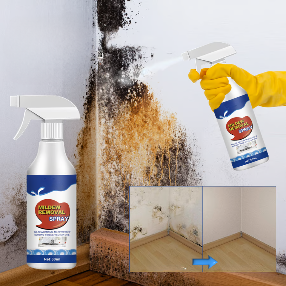 1+1 GRATIS | MoldZero™ | Schnellentferner für Schimmel für ein gesundes, fleckenfreies Zuhause