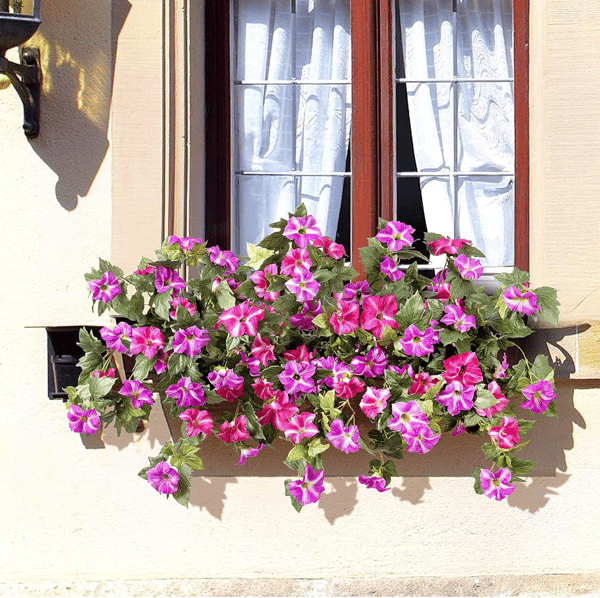 EverBloom – Künstlicher Petunien-Hängekorb