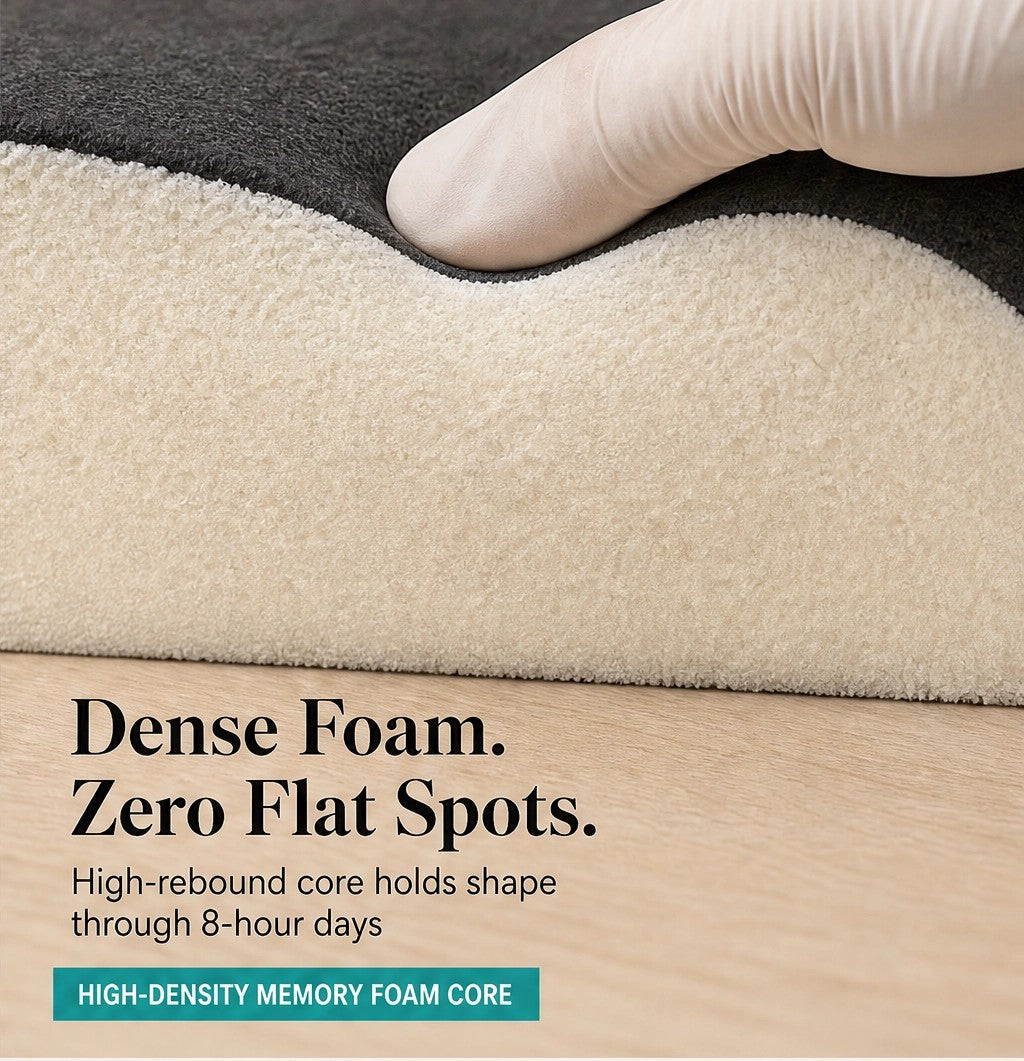 Cradleform – Ergonomic Memory Foam Seat & Lumbar Support Cushion + 50% OFF