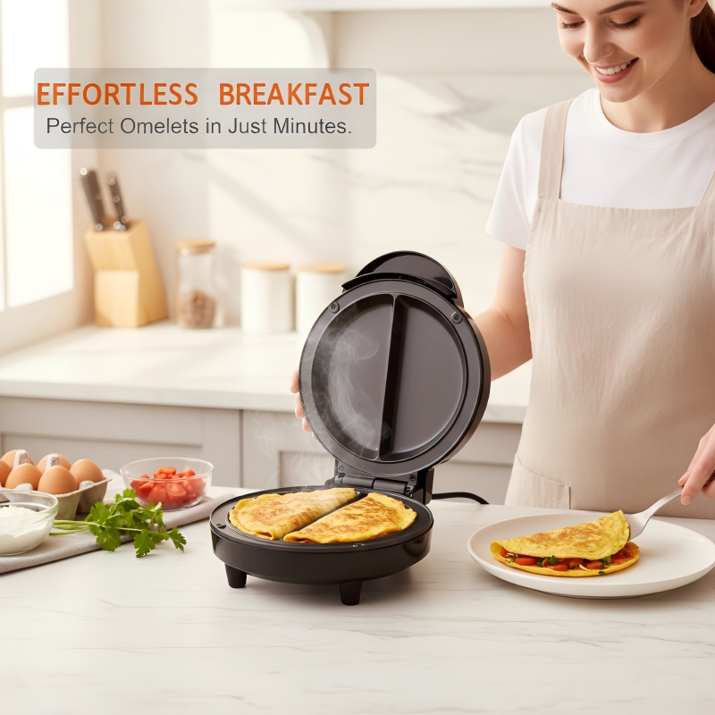 DualCook™ | Beidseitiger Frühstücksmacher – Mühelose Morgen garantiert