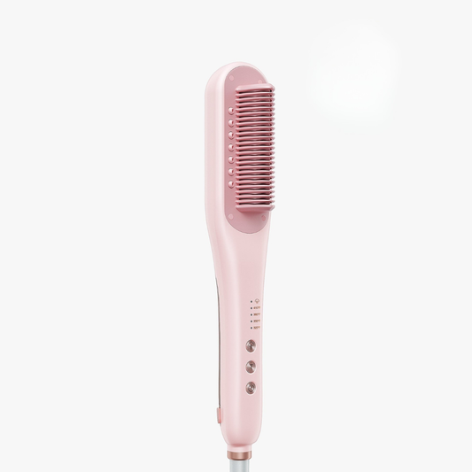 Dampf-Glättbürste für glattes Haar und weniger Frizz beim Styling