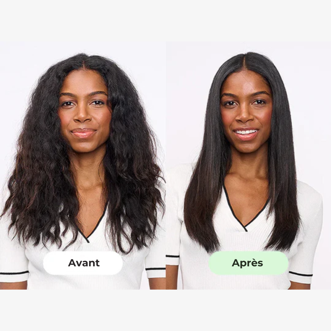 Dampf-Glättbürste für glattes Haar und weniger Frizz beim Styling