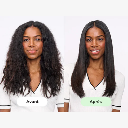 Dampf-Glättbürste für glattes Haar und weniger Frizz beim Styling
