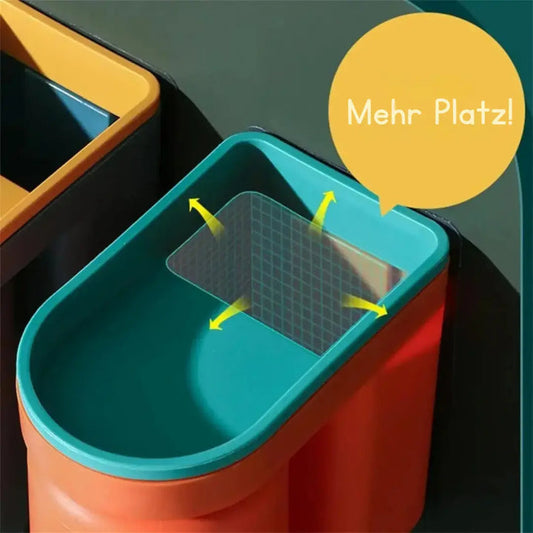 HyperMount Pro — Wandmontierter Waschbecken-Organizer