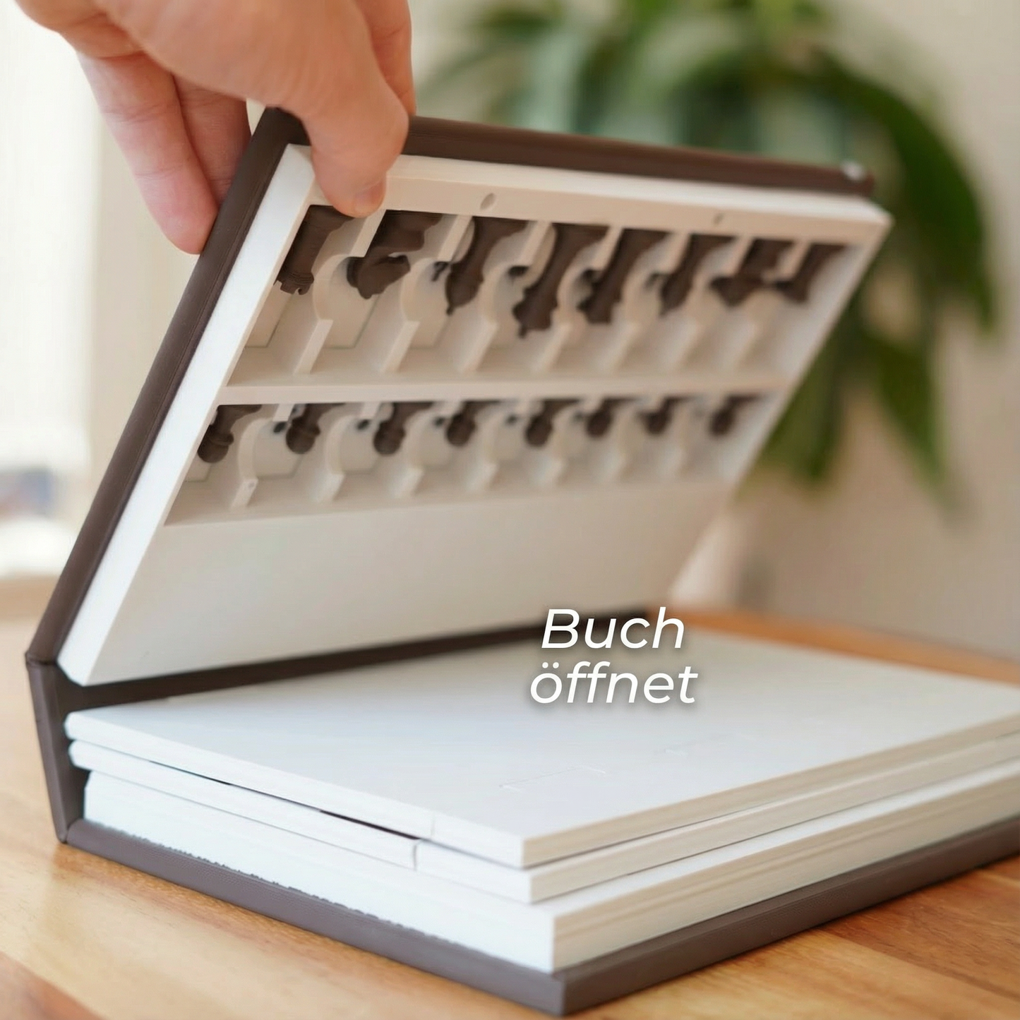 CHESS - Schach Buch Brettspiel im Buchformat für Zuhause & unterwegs