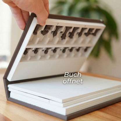 CHESS - Schach Buch Brettspiel im Buchformat für Zuhause & unterwegs