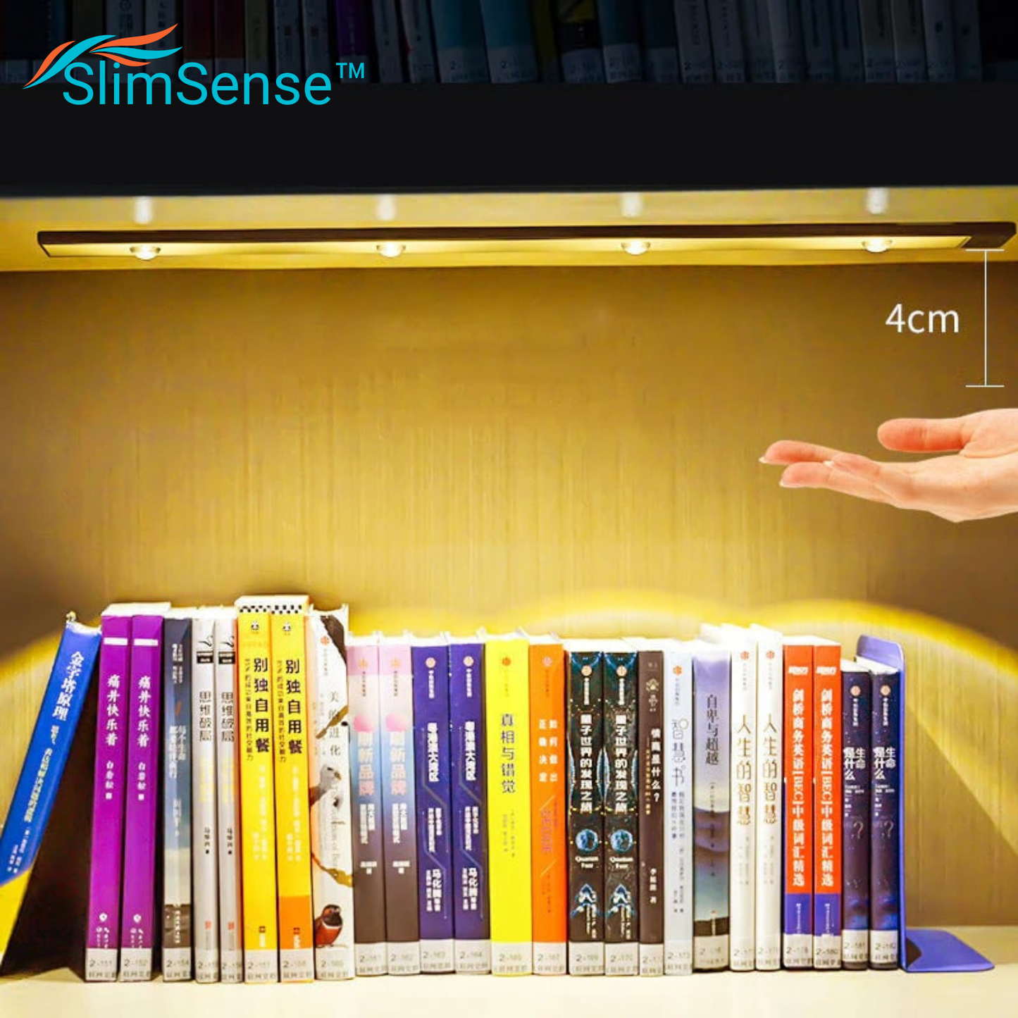 SlimSense™ LED-Lichtleiste mit Bewegungsmelder