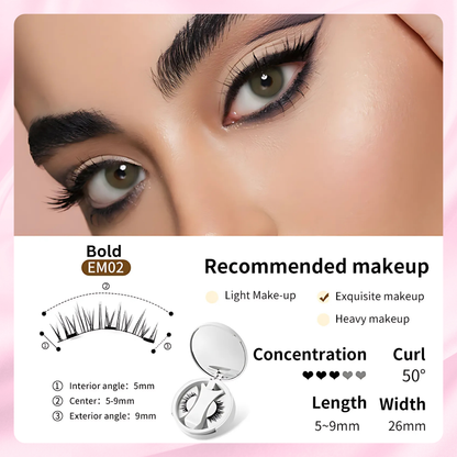 BeauAlori Magnetisches Wimpern-Set – Einfache Anwendung (Neue Edition)