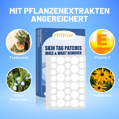 TagAway™ – Hautanhänger-Entfernungspflaster | Entfernt Skin Tags schmerzfrei in 7 Tagen