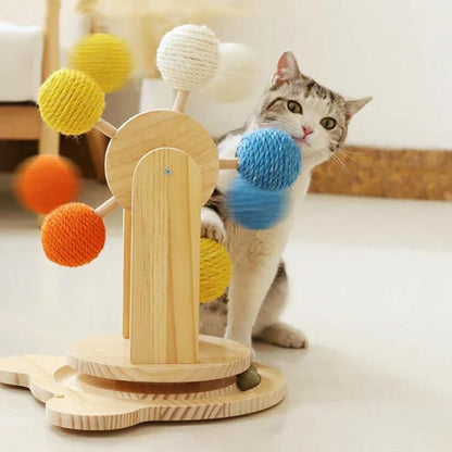 ScratchWheel | Lassen Sie Ihre Katze spielen und kratzen