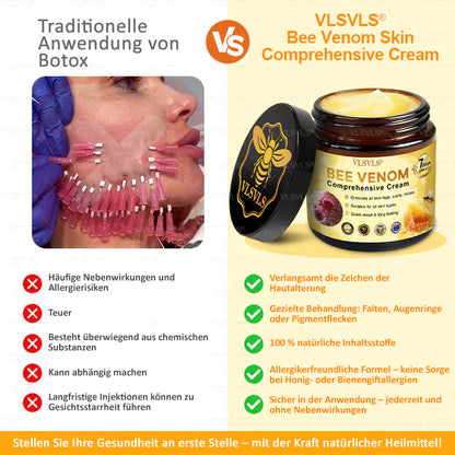 Anti-Aging Creme mit Bienengift Peptiden und Hyaluronsäure