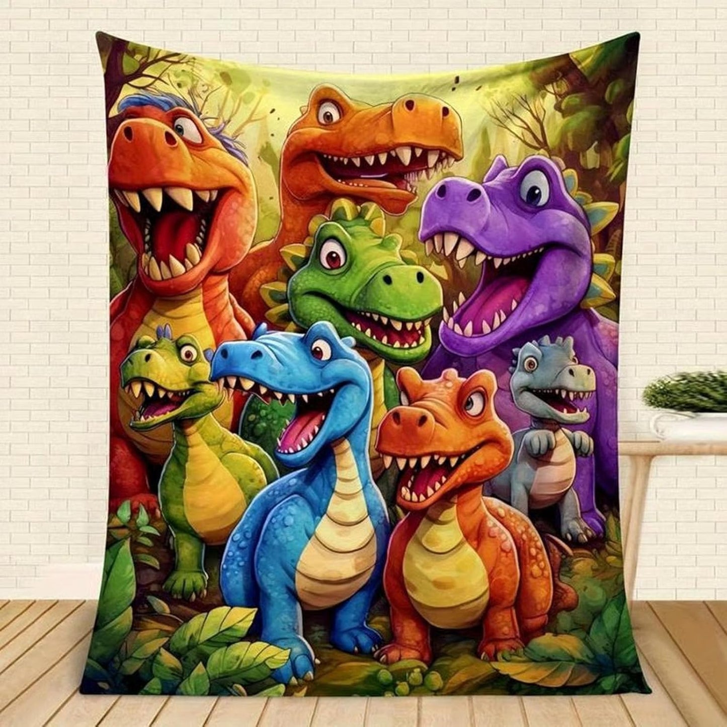 Dinosaurier-Decke – Warm & Kuschelig für Kinder | 50% Rabatt