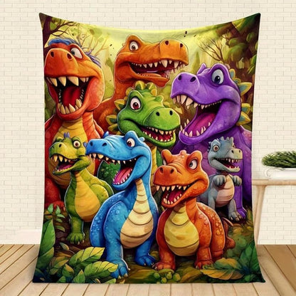 Dinosaurier-Decke – Warm & Kuschelig für Kinder | 50% Rabatt