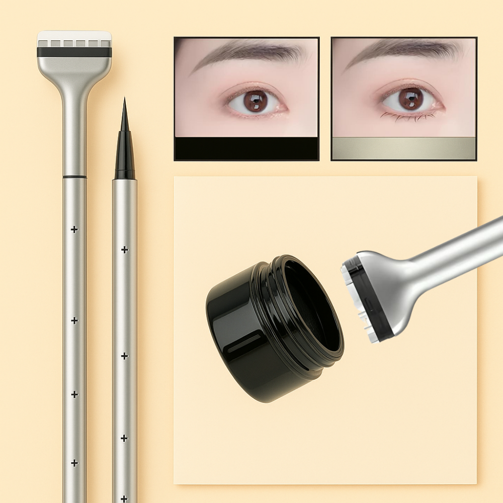EyeStamp – Präziser Augenapplikator | Präzisionswerkzeug für Wimpern und Lidstrich mit voller Kontrolle