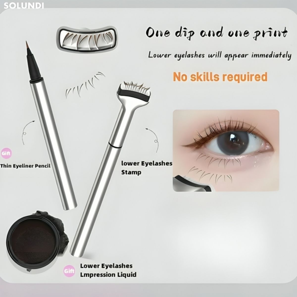 LashPress – Beheizte Wimpernzange & Wimpern-Styling-Tool