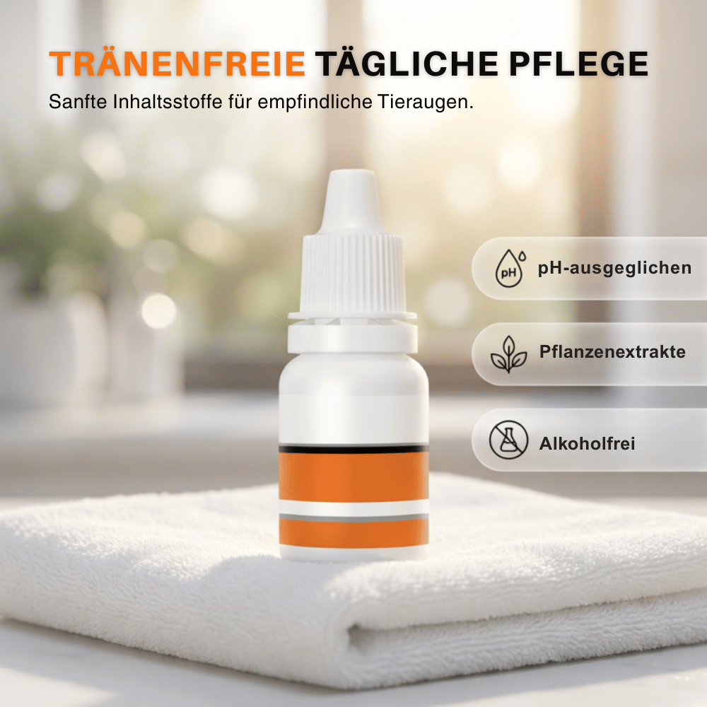 PetEye Drops — Aufhellen & Beruhigen | 1+2 GRATIS