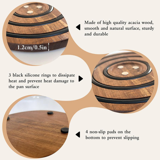 MagniWood™ | Magnetische Untersetzer aus Holz [Letzter Tag Rabatt]